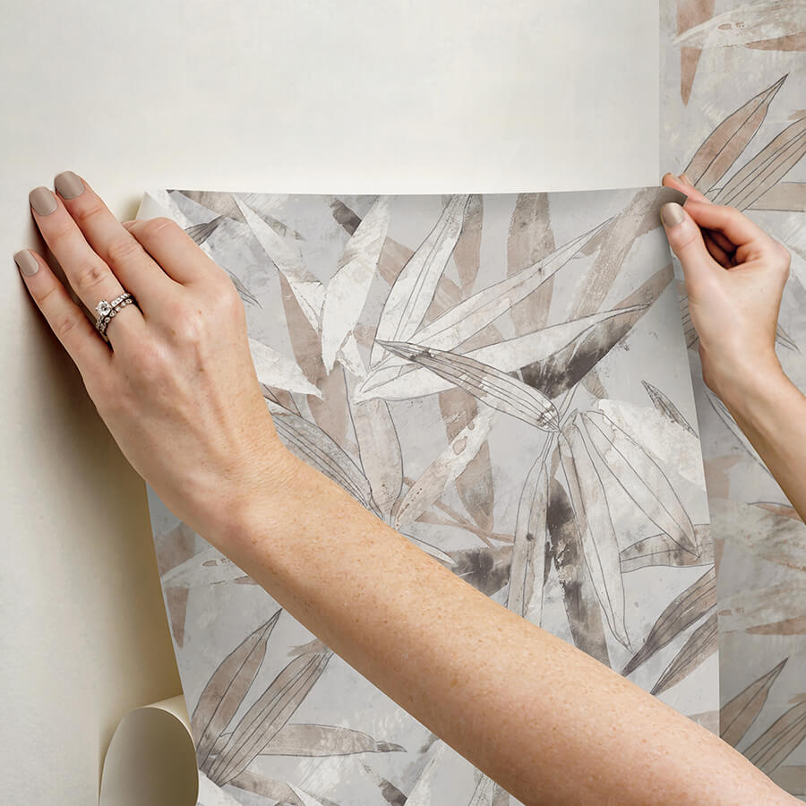 neutral-bali-bamboo-peel-and-stick-wallpaper-york-wallcoverings-ess6019 - York Wallcoverings Wallpaper
