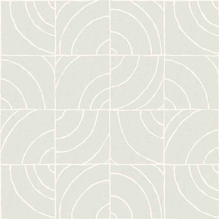Grey Batik Blok Peel & Stick Wallpaper - York Wallcoverings - ESS6022 - York Wallcoverings Wallpaper