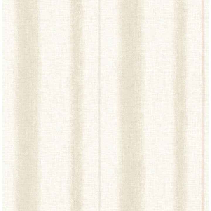 Alena Beige Soft Stripe Wallpaper - York Wallcoverings - 4121-26907