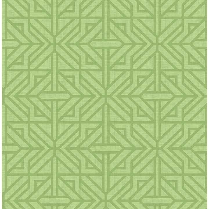 Hesper Green Geometric Wallpaper - York Wallcoverings - 4121-26927