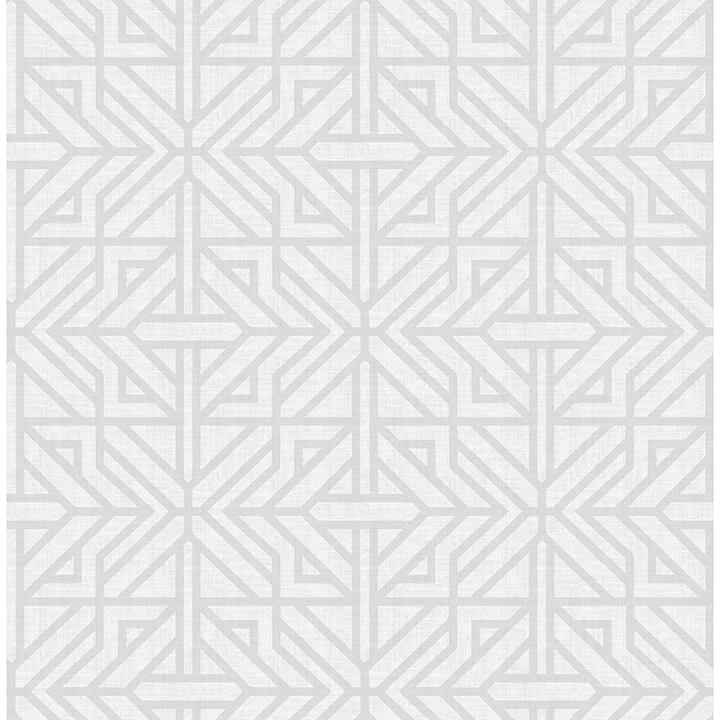 Hesper Grey Geometric Wallpaper - York Wallcoverings - 4121-26931 - York Wallcoverings Wallpaper