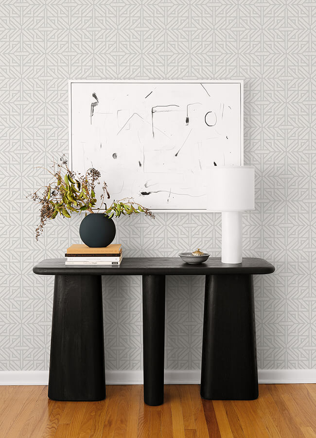 hesper-grey-geometric-wallpaper-york-wallcoverings-4121-26931 - York Wallcoverings Papel pintado
