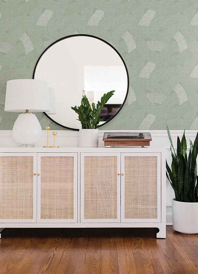 Tania Moss Woven Abstract Wallpaper - York Wallcoverings - 4121-26934 - York Wallcoverings Wallpaper