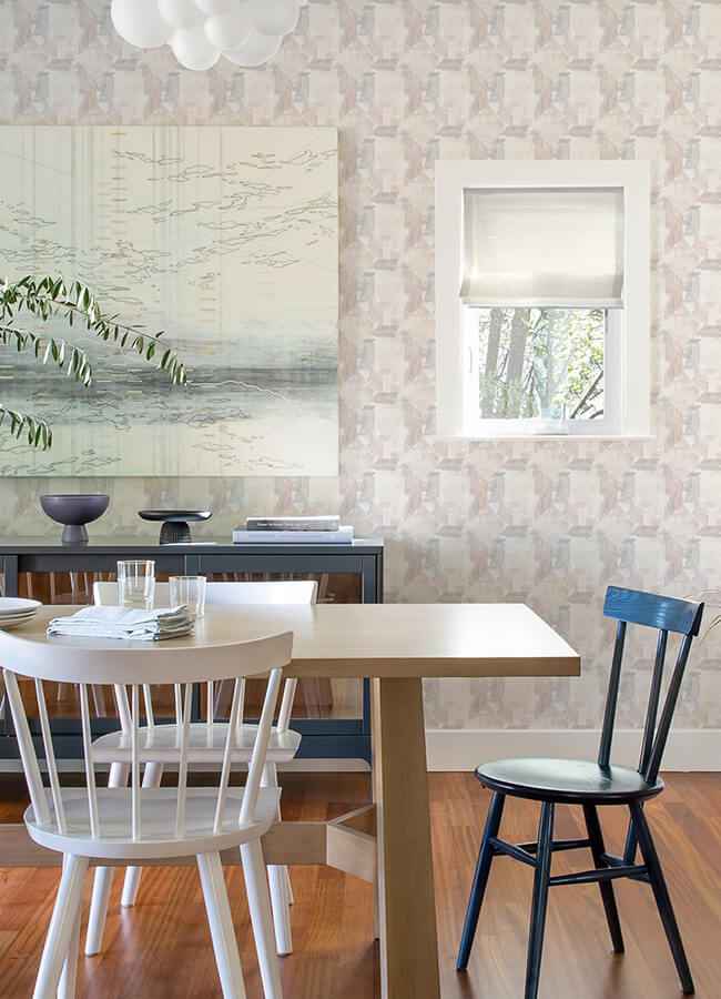 Perrin Lavender Gem Geometric Wallpaper - York Wallcoverings - 4121-26945 - York Wallcoverings Wallpaper