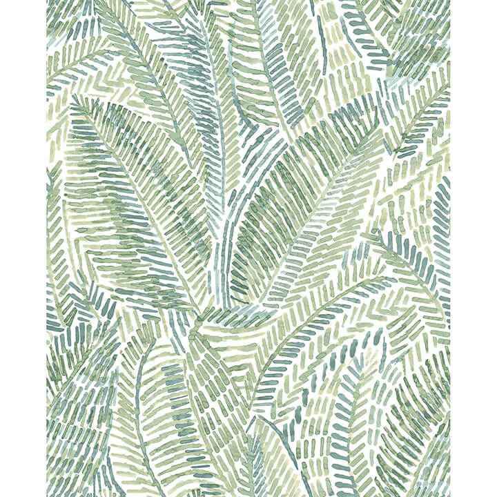 Fildia Green Botanical Wallpaper - York Wallcoverings - 4121-26953 - York Wallcoverings Wallpaper
