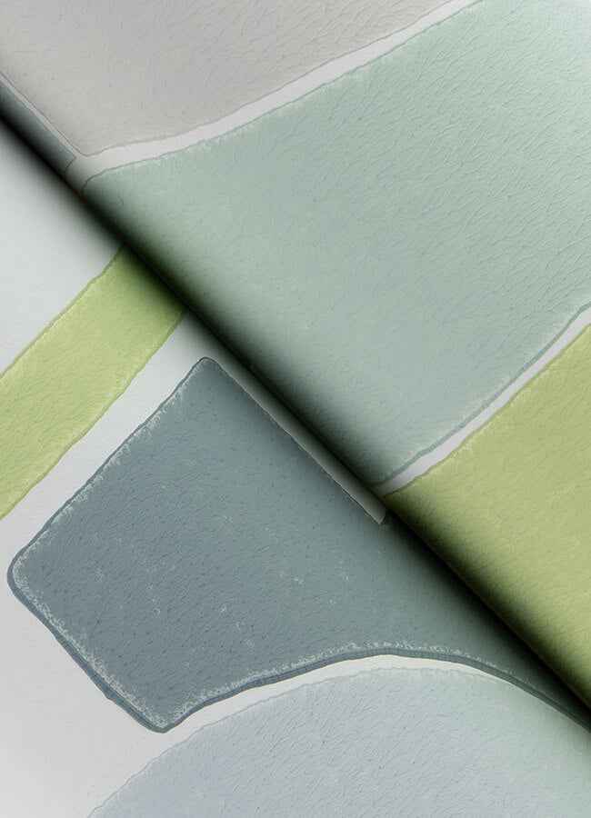 Odele Sky Blue Geometric Archways Wallpaper - York Wallcoverings - 4121-72200 - York Wallcoverings Wallpaper