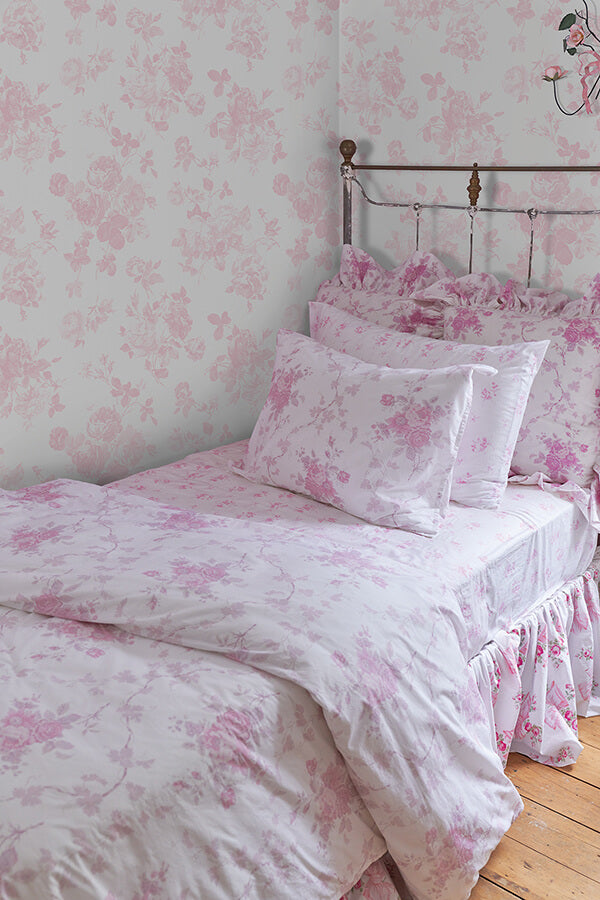 faded-primrose-everblooming-rosettes-peel-and-stick-wallpaper-york-wallcoverings-lfs5016 - York Wallcoverings Wallpaper