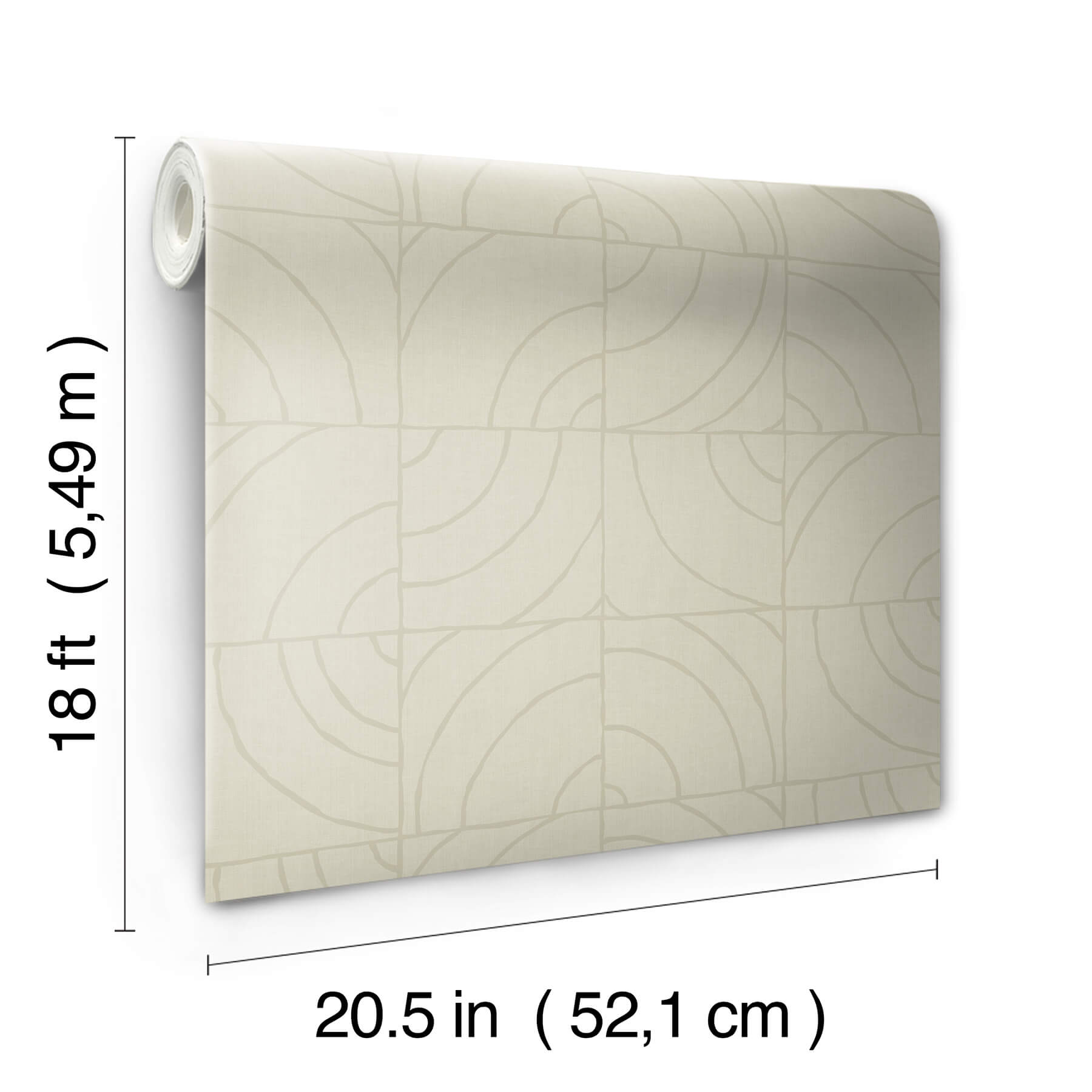 taupe-batik-blok-peel-and-stick-wallpaper-york-wallcoverings-ess6021 - York Wallcoverings Wallpaper