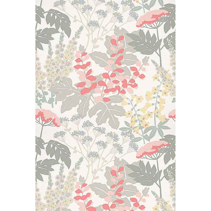 Pink Paradise Pink Dove Grey Wall Mural - York Wallcoverings - ASTM5048 - York Wallcoverings Wallpaper