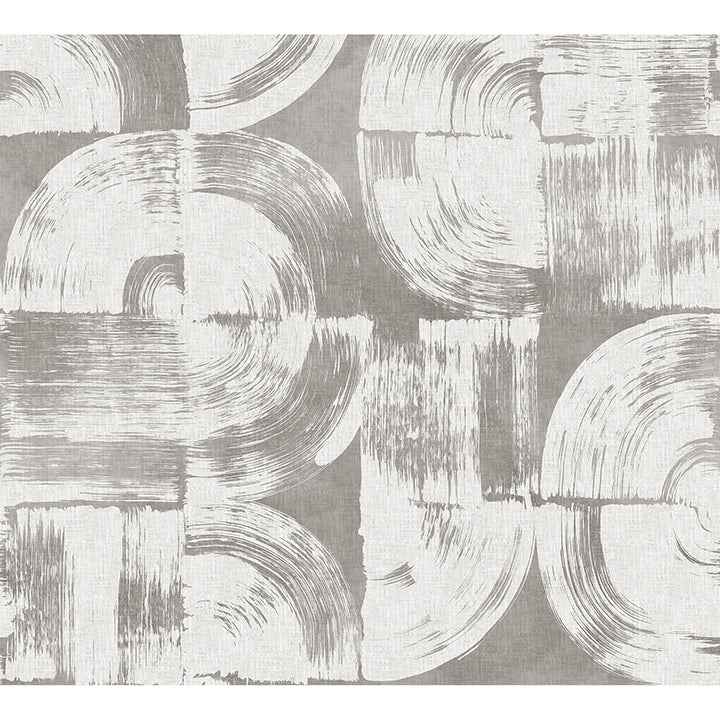 Brushstrokes Dove Grey Wall Mural - York Wallcoverings - ASTM5051