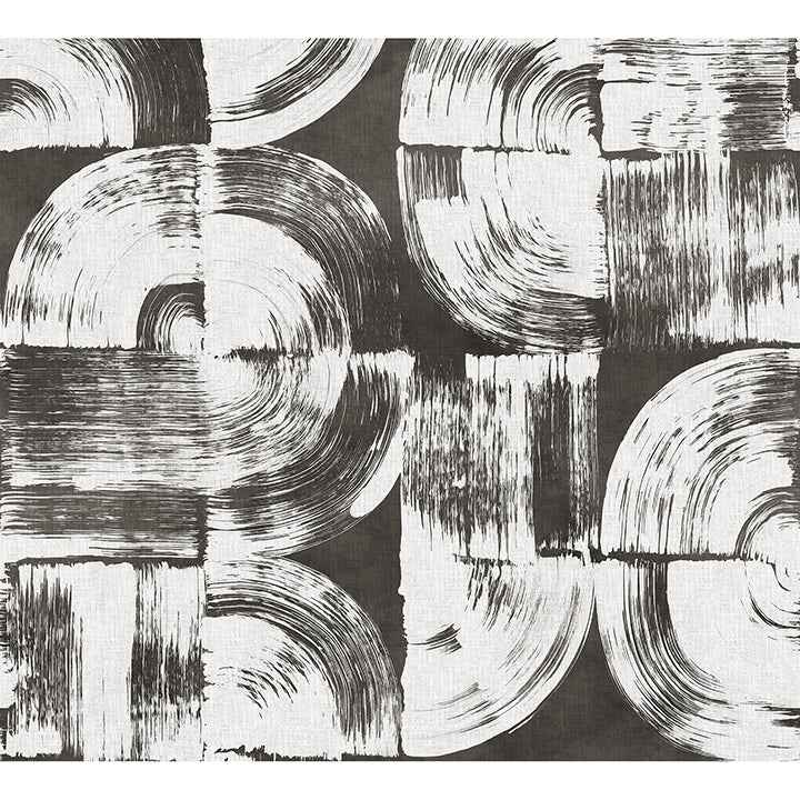 Brushstrokes Charcoal Grey Wall Mural - York Wallcoverings - ASTM5052 - York Wallcoverings Wallpaper