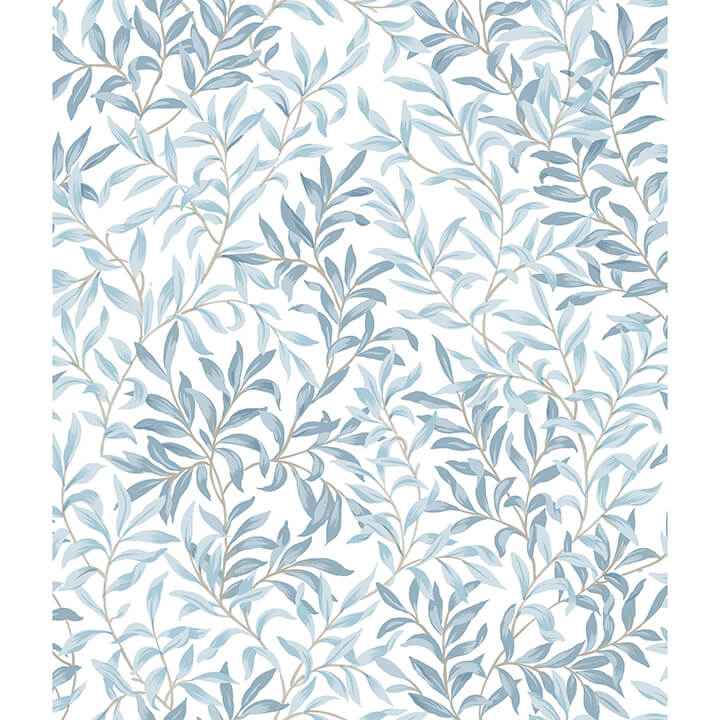 Cloud Blue Terrace Vines Peel and Stick Wallpaper - York Wallcoverings - NUS6100 - York Wallcoverings Wallpaper