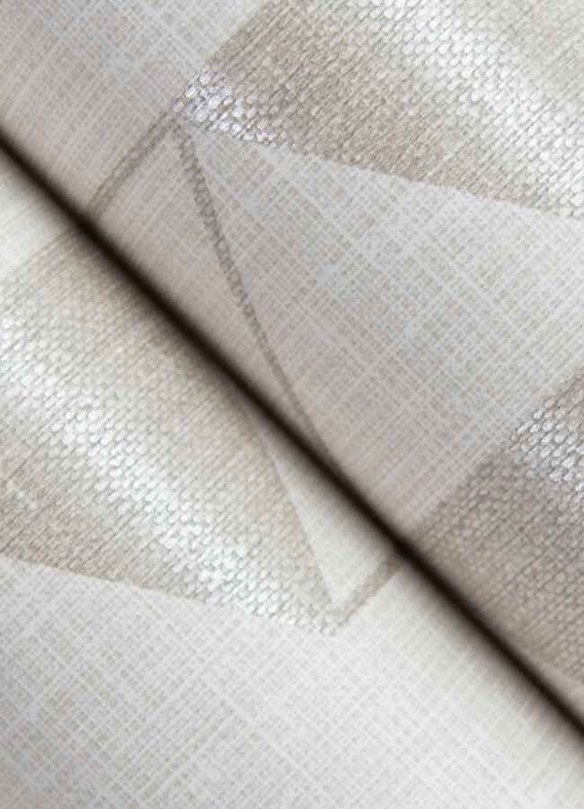 Fairbank Champagne Linen Geometric Wallpaper - York Wallcoverings - 4034-26770 - York Wallcoverings Wallpaper