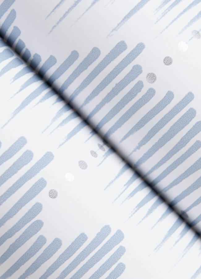Holmby Light Blue Brushstroke Zigzag Wallpaper - York Wallcoverings - 4034-26777 - York Wallcoverings Wallpaper
