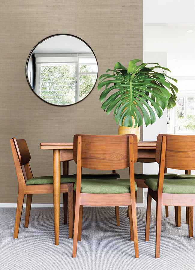 Colcord Wheat Sisal Wallpaper by Scott Living - York Wallcoverings - 4034-72104 - York Wallcoverings Wallpaper
