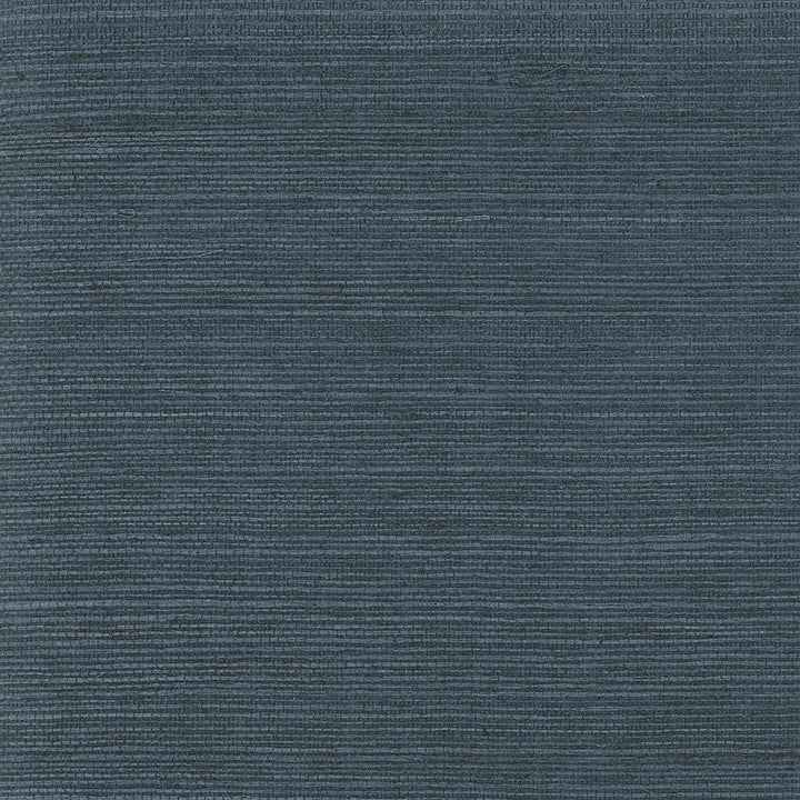 Colcord Navy Sisal Grasscloth Wallpaper - York Wallcoverings - 4034-72106