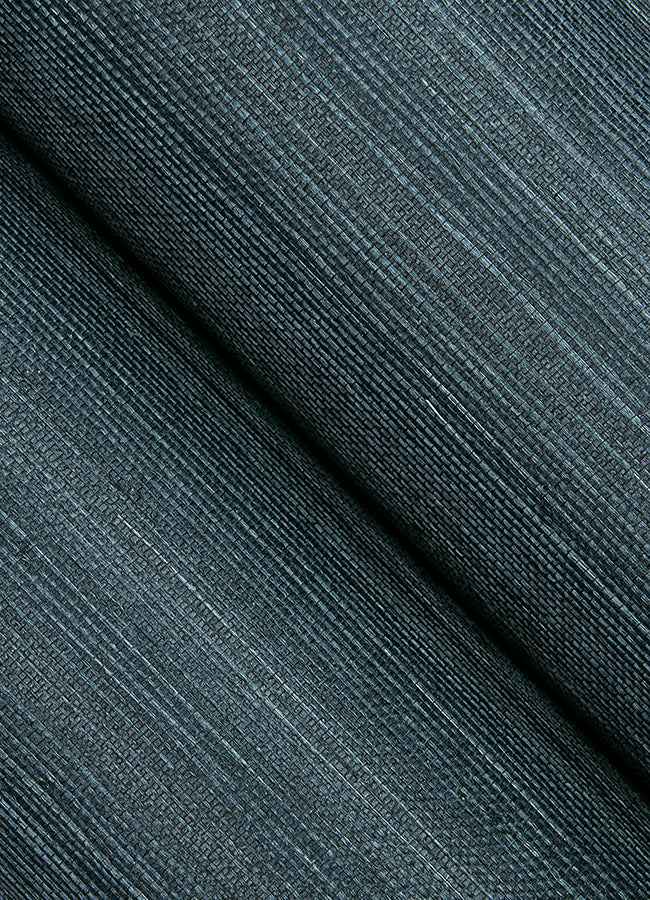 Colcord Navy Sisal Grasscloth Wallpaper - York Wallcoverings - 4034-72106 - York Wallcoverings Wallpaper