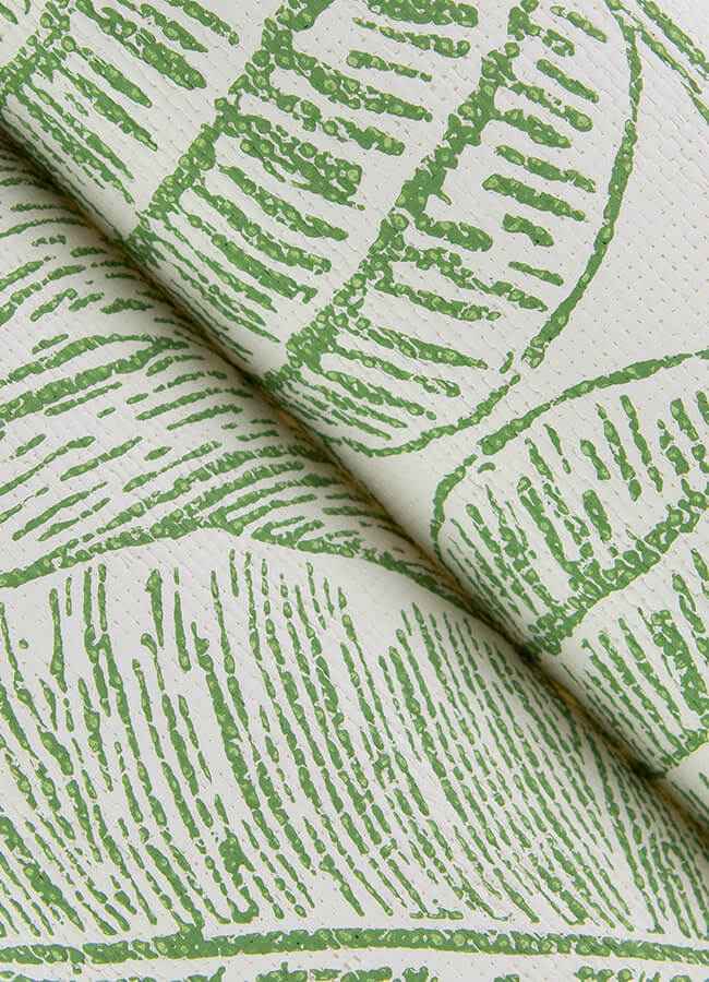 Brentwood Green Palm Leaves Wallpaper - York Wallcoverings - 4034-72116 - York Wallcoverings Wallpaper
