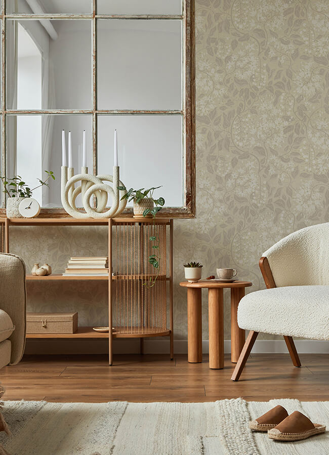 turi-wheat-twining-vines-wallpaper-york-wallcoverings-4143-22022 - York Wallcoverings Wallpaper