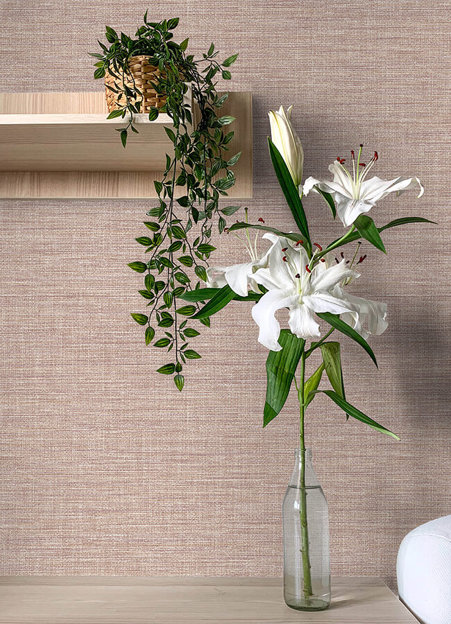 exhale-blush-texture-wallpaper-york-wallcoverings-4143-26464 - York Wallcoverings Papel pintado
