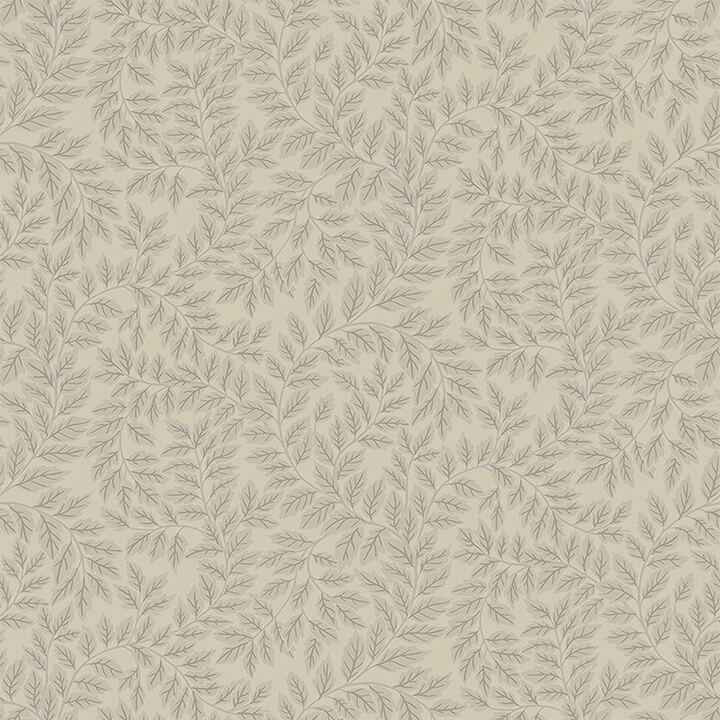 Lindlöv Taupe Leafy Vines Wallpaper - York Wallcoverings - 4143-34018