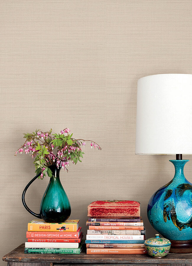 spinnaker-peach-netting-wallpaper-york-wallcoverings-3125-71052 - York Wallcoverings Papel pintado
