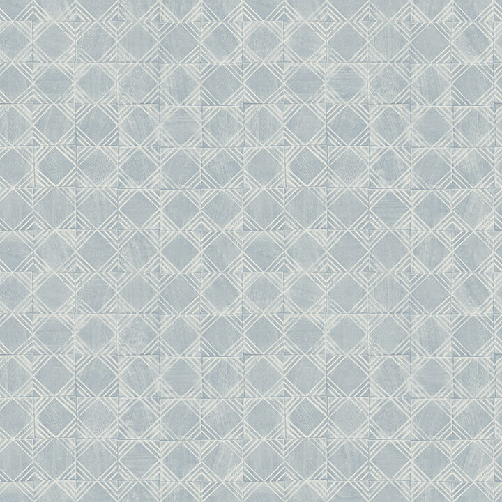 button-block-blue-geometric-wallpaper-york-wallcoverings-3125-72305 - York Wallcoverings Papel pintado