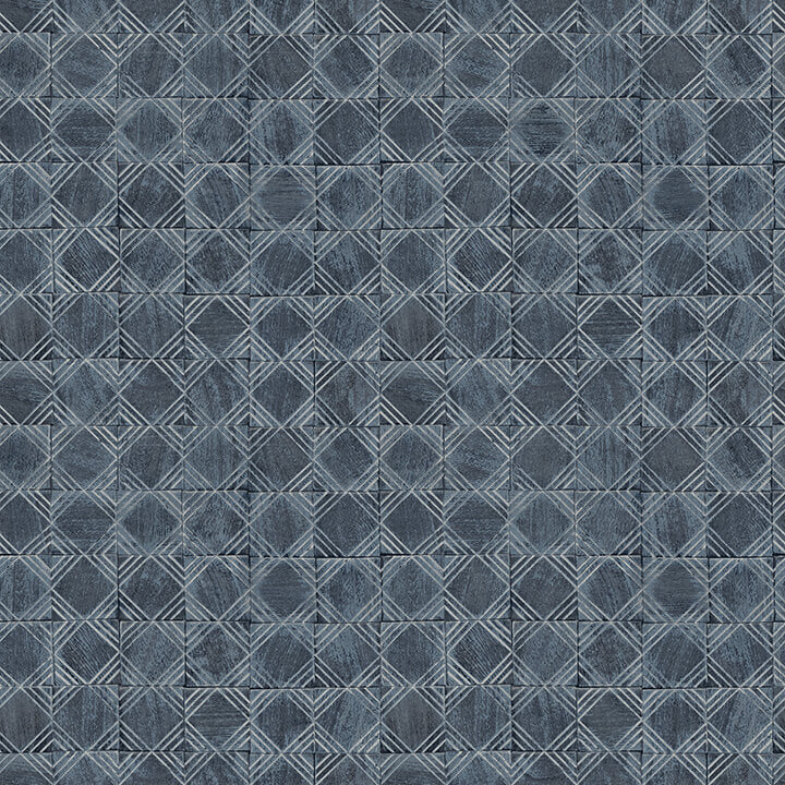 button-block-navy-geometric-wallpaper-york-wallcoverings-3125-72306 - York Wallcoverings Papel pintado