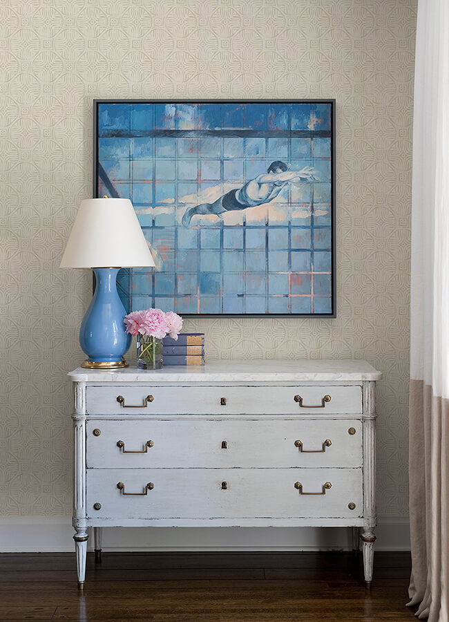 sandee-dove-medallion-wallpaper-york-wallcoverings-3125-72311 - York Wallcoverings Wallpaper