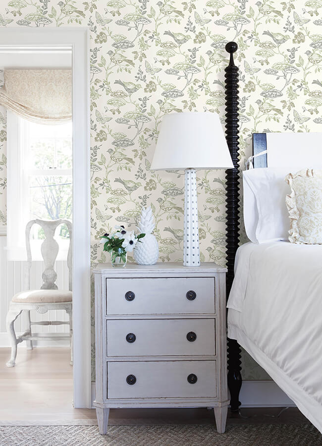 malmo-green-trail-wallpaper-york-wallcoverings-3125-72315 - York Wallcoverings Papel pintado