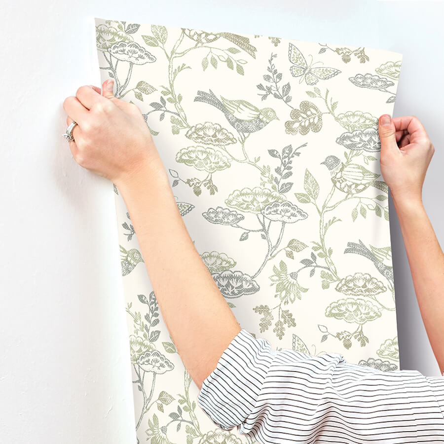 malmo-green-trail-wallpaper-york-wallcoverings-3125-72315 - York Wallcoverings Papel pintado