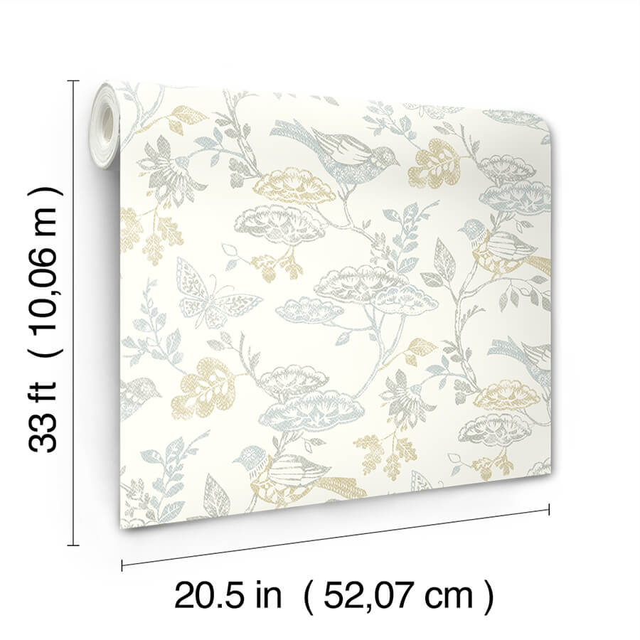 malmo-multicolor-trail-wallpaper-york-wallcoverings-3125-72318 - York Wallcoverings Papel pintado