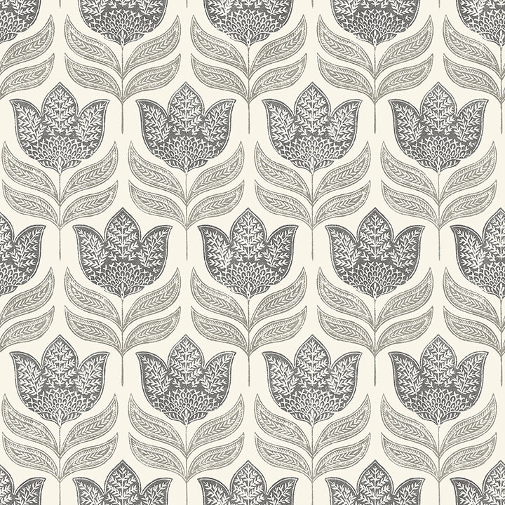 cathal-charcoal-tulip-block-print-wallpaper-york-wallcoverings-3125-72343