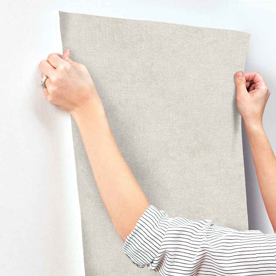 Homespun Grey Textured Wallpaper - York Wallcoverings - 3125-72360 - York Wallcoverings Wallpaper