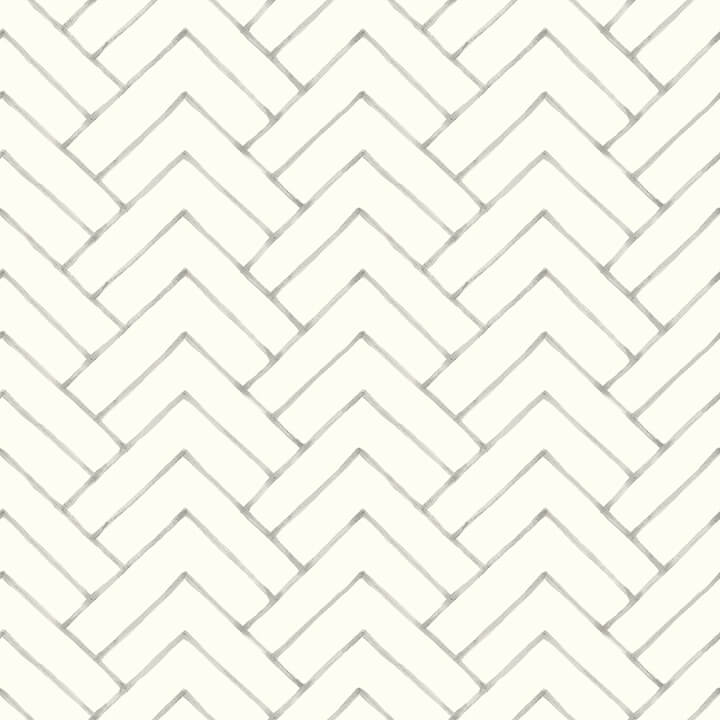 oswin-grey-tiered-herringbone-wallpaper-york-wallcoverings-3125-72364 - York Wallcoverings Papel pintado