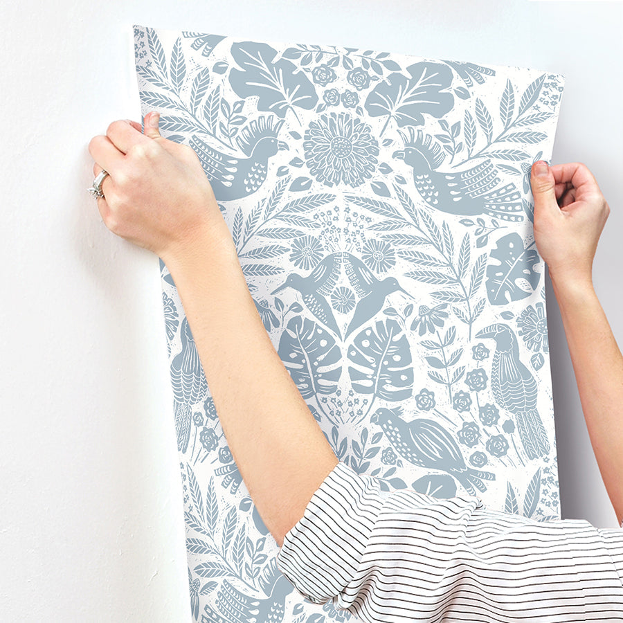 nestle-blue-bird-block-print-wallpaper-york-wallcoverings-4122-27000