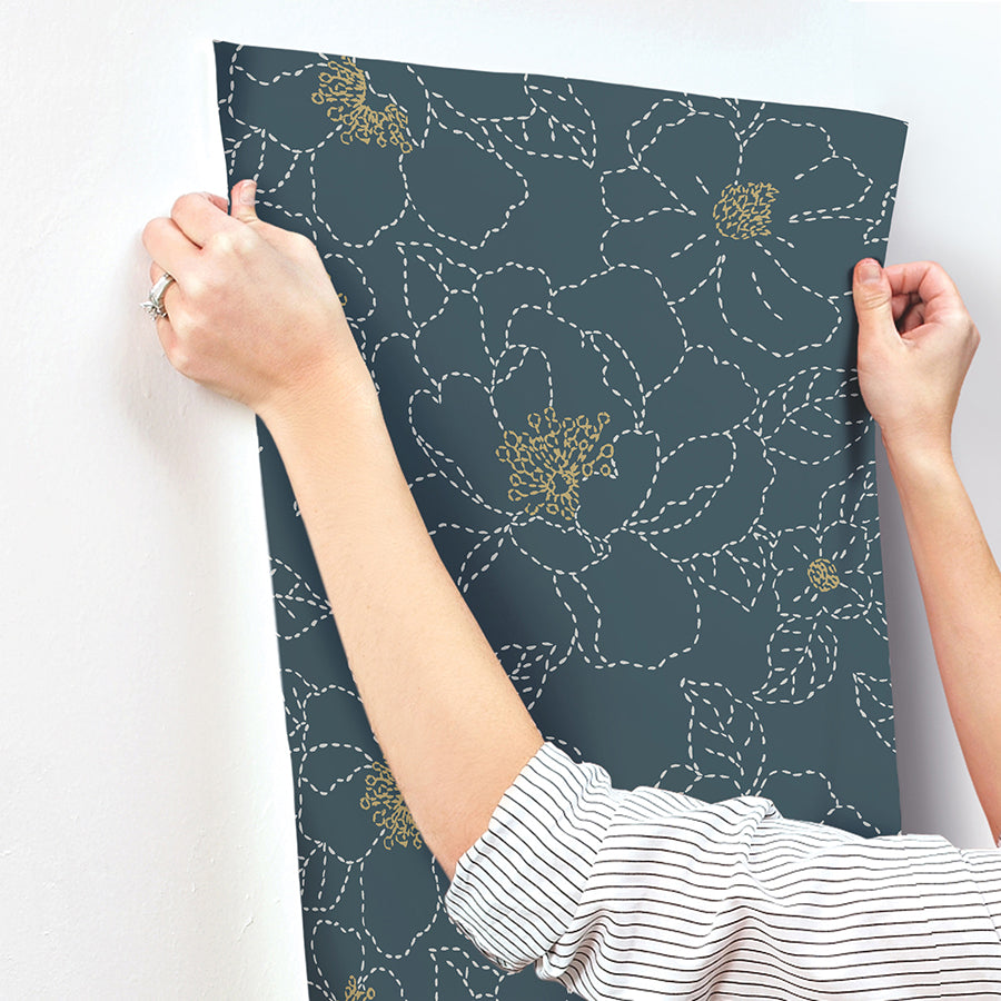 gardena-indigo-embroidered-floral-wallpaper-york-wallcoverings-4122-27009