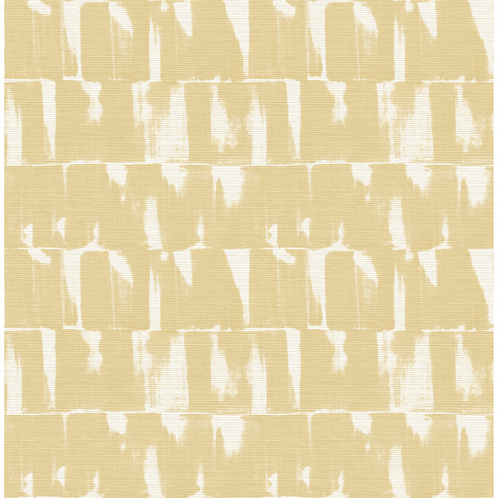 Bancroft Gold Artistic Stripe Wallpaper - York Wallcoverings - 4122-27021 - York Wallcoverings Wallpaper