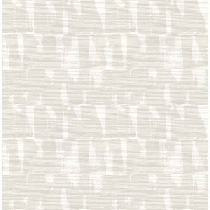 Bancroft Dove Artistic Stripe Wallpaper - York Wallcoverings - 4122-27024