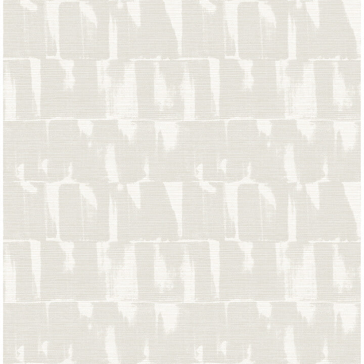 Bancroft Dove Artistic Stripe Wallpaper - York Wallcoverings - 4122-27024 - York Wallcoverings Wallpaper