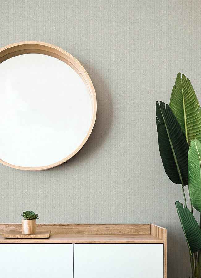 Lawndale Taupe Textured Pinstripe Wallpaper - York Wallcoverings - 4122-27027 - York Wallcoverings Wallpaper