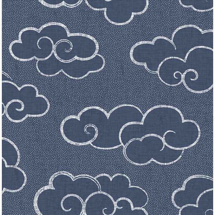 Navy Alto Peel and Stick Wallpaper - York Wallcoverings - NUS4981 - York Wallcoverings Wallpaper