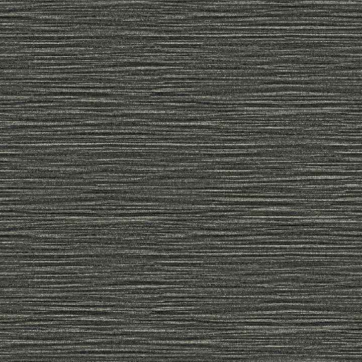 Hazen Black Shimmer Stripe Wallpaper - York Wallcoverings - 4144-9132 - York Wallcoverings Wallpaper