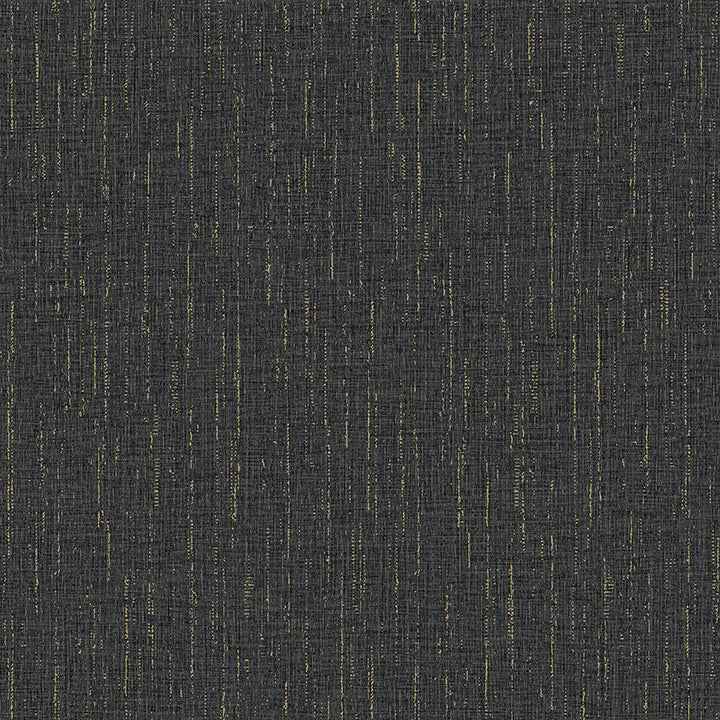 Sanburn Black Metallic Linen Wallpaper - York Wallcoverings - 4144-9148 - York Wallcoverings Wallpaper