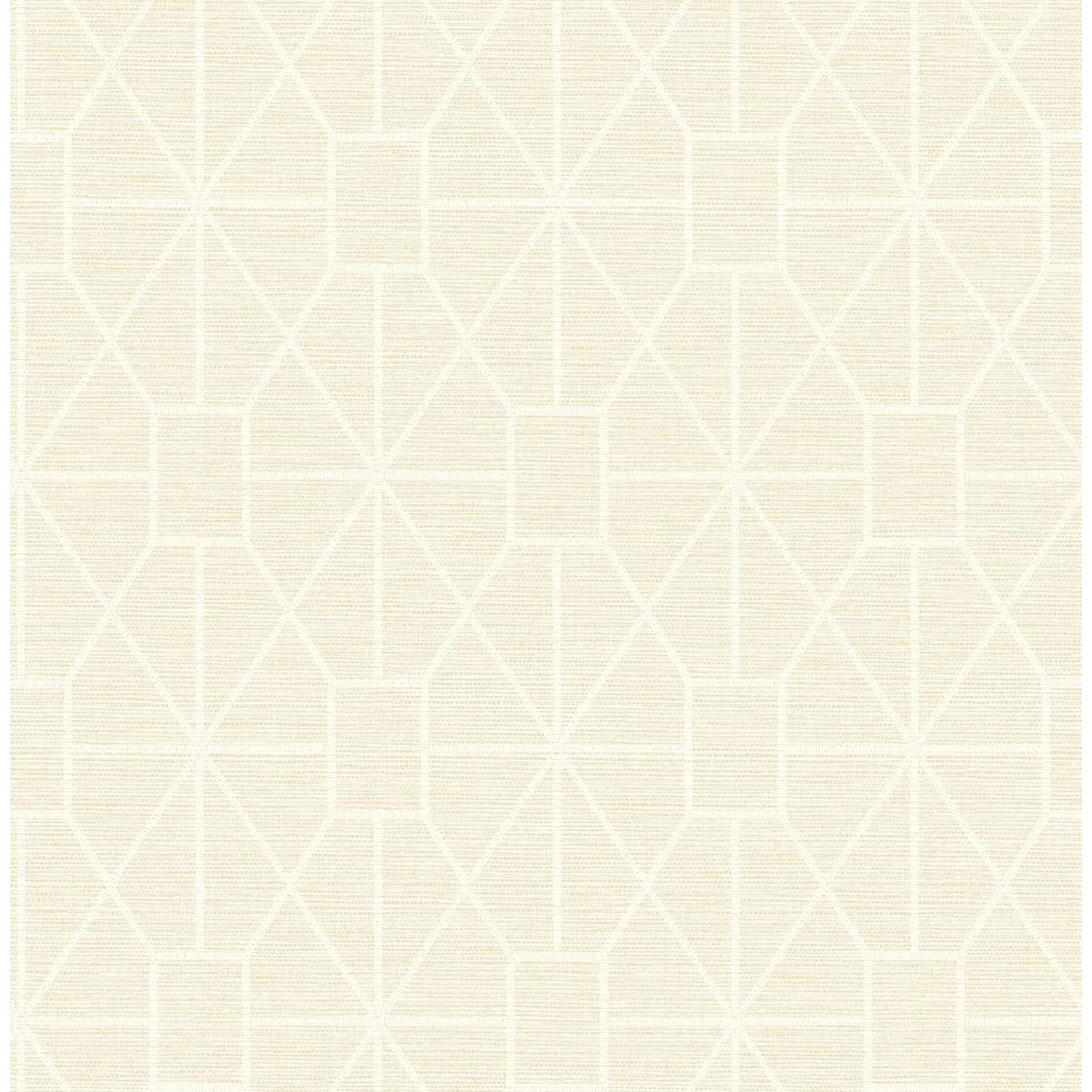 Stevenson Cream Trellis Wallpaper - York Wallcoverings - 4157-25013 - York Wallcoverings Wallpaper