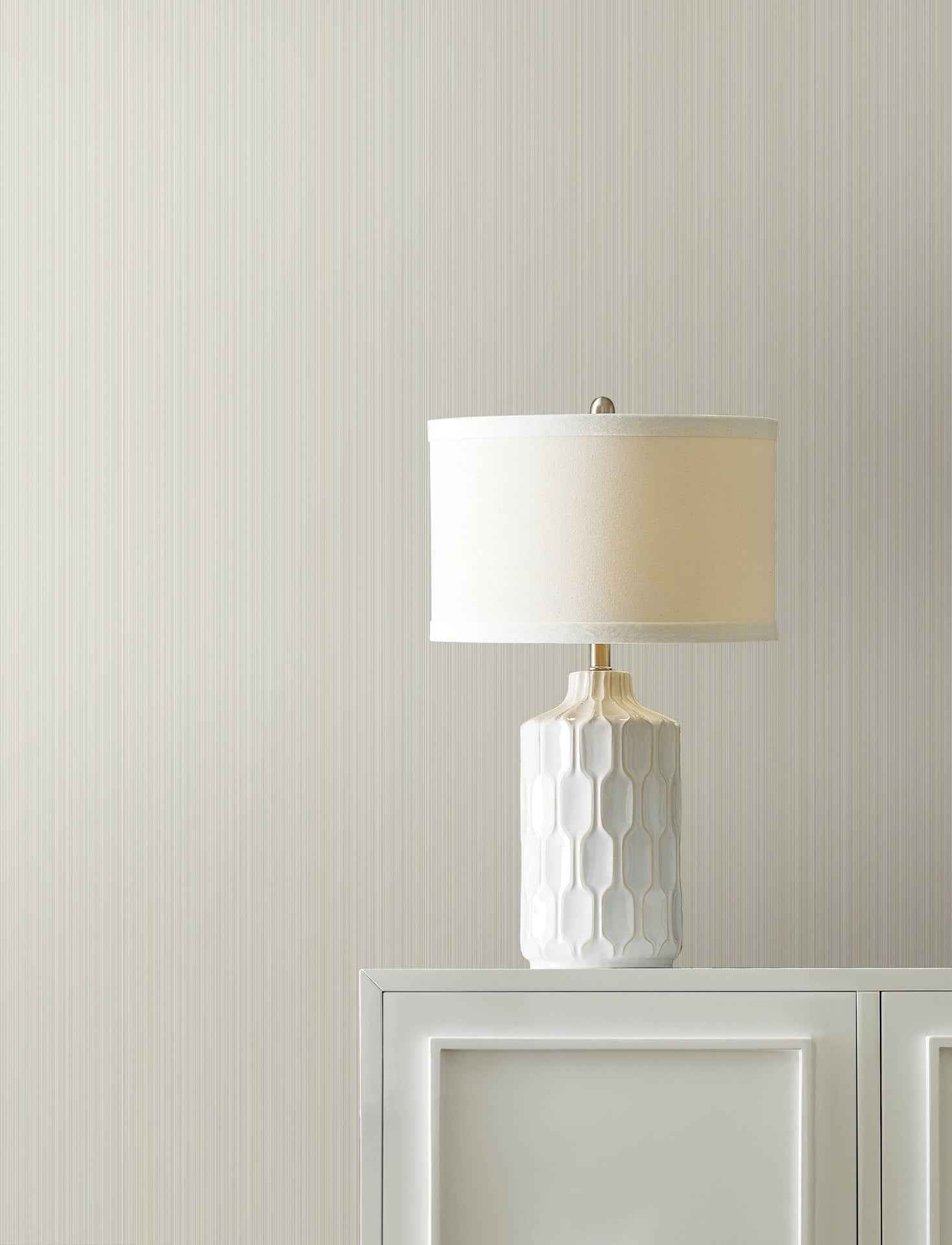 Ombre Neutral Pistripe Wallpaper - York Wallcoverings - 4157-25018 - York Wallcoverings Wallpaper