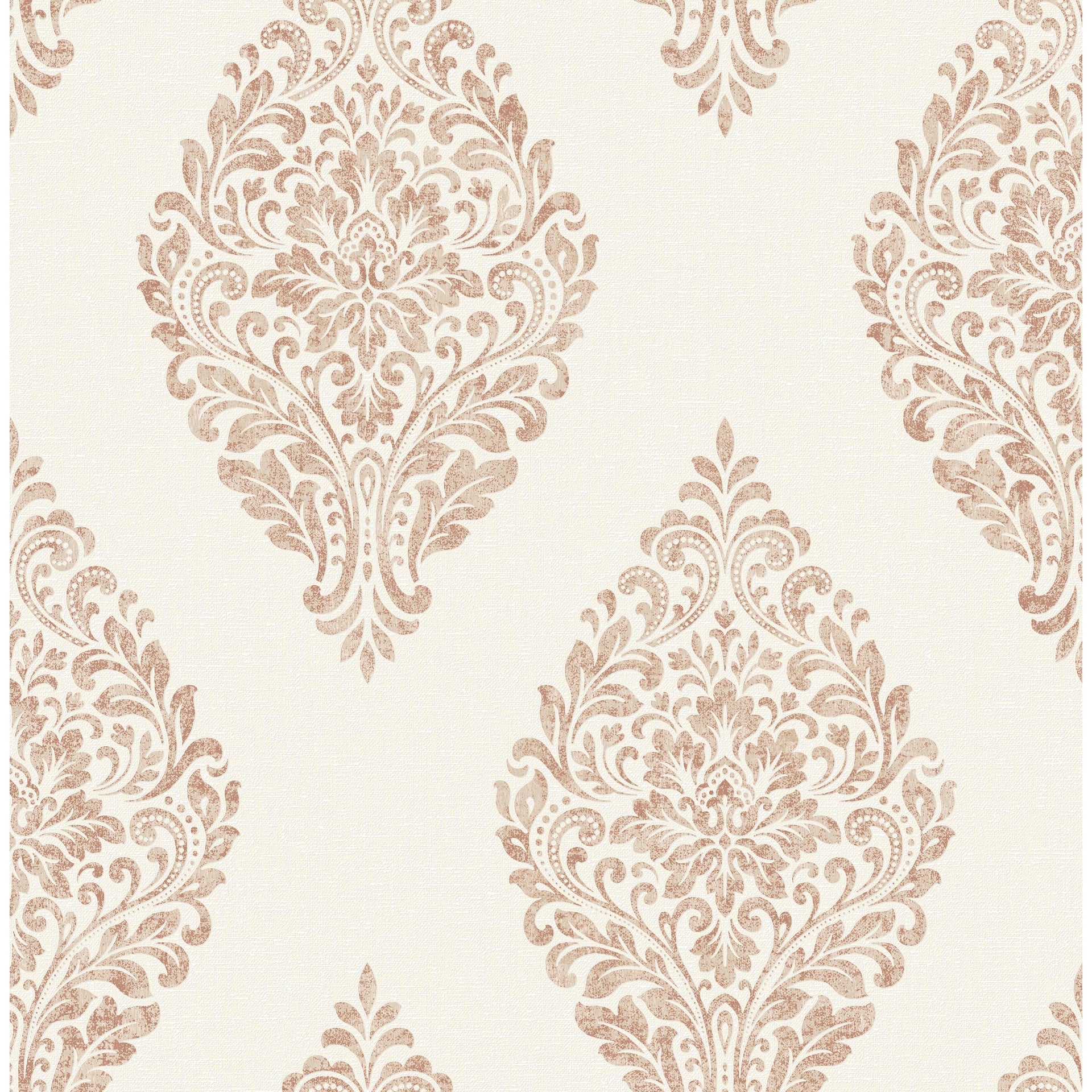 gillian-copper-medallion-wallpaper-york-wallcoverings-4157-25045 - York Wallcoverings Wallpaper