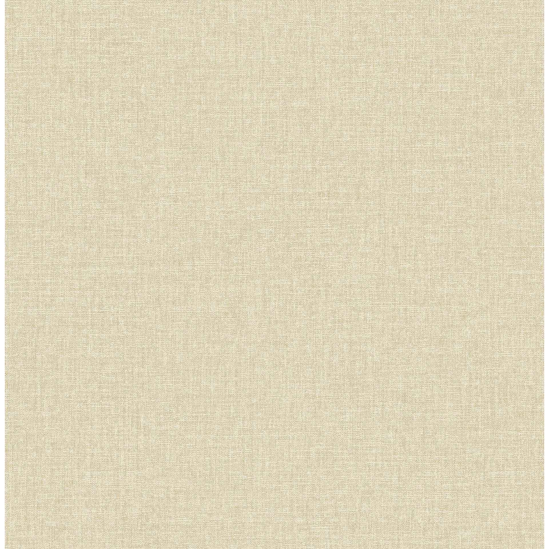 Eunice Brown Linen Wallpaper - York Wallcoverings - 4157-25068