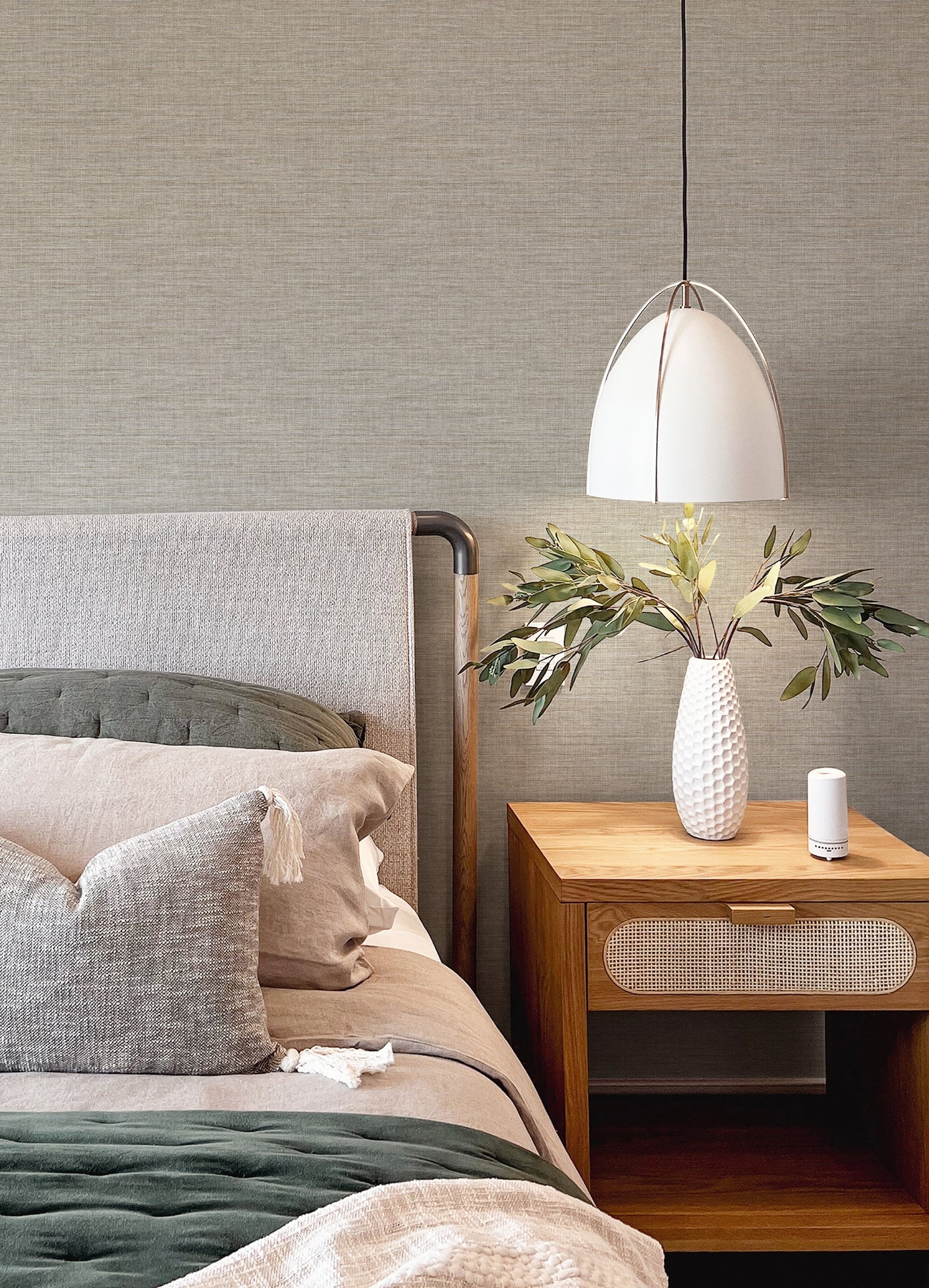 exhale-stone-faux-grasscloth-wallpaper-york-wallcoverings-4157-26462 - York Wallcoverings Papel pintado