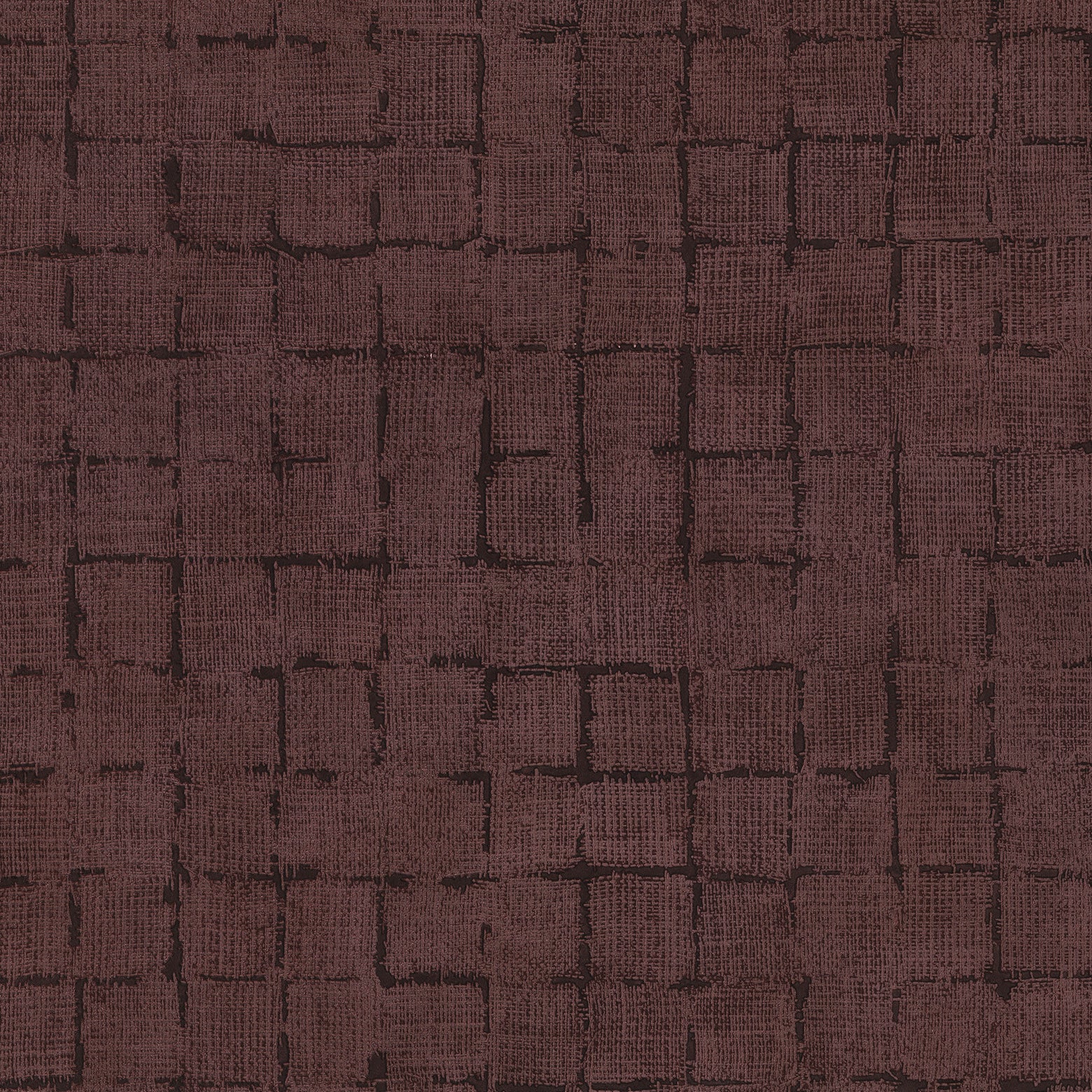 blocks-burgundy-checkered-wallpaper-york-wallcoverings-4157-333459 - York Wallcoverings Papel pintado